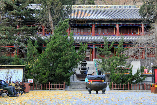 潭柘寺 寺廟建筑 北京 古跡