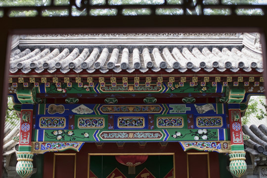 北京 恭王府 旅游景點 院落