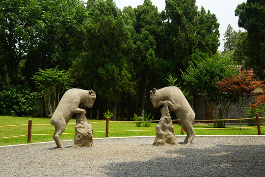動物雕塑 園林石雕