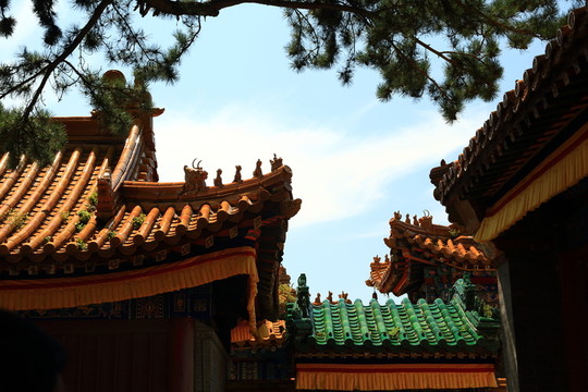 青松古寺