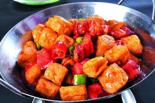 干鍋鹵肉豆腐