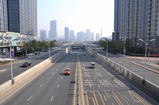城市道路 商業(yè)建筑
