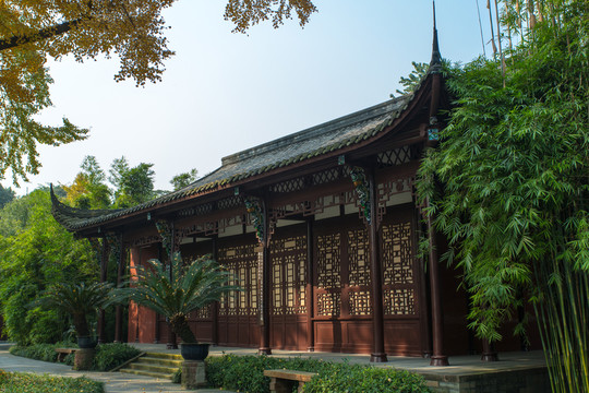 成都望江樓公園古建筑