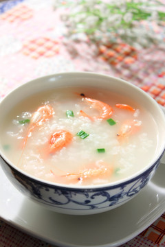 鮮蝦粥