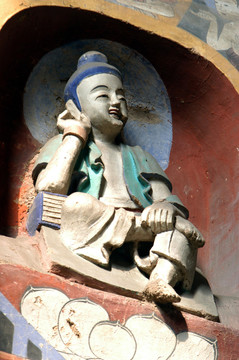 云岡石窟 石刻雕像