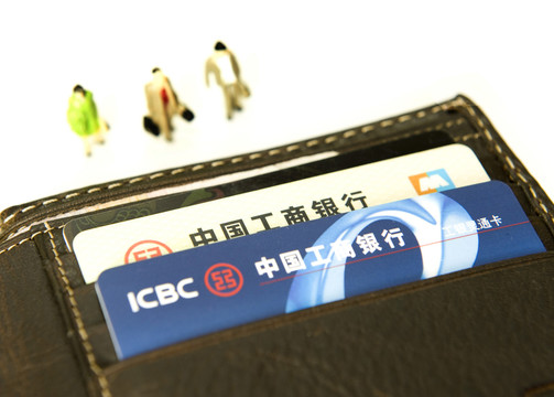 錢包和銀行卡