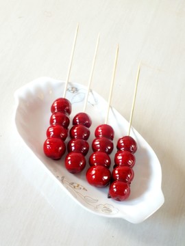 四串冰糖葫蘆