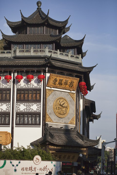 上海 豫園老街 傳統(tǒng)建筑
