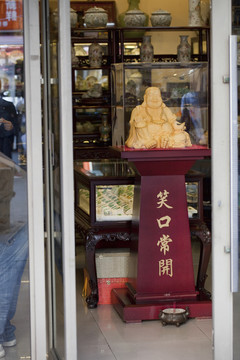 上海 豫園老街 傳統(tǒng)建筑 商鋪