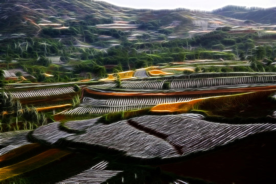 錦繡田園