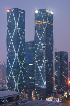 深圳卓越大廈 卓越城 都市風(fēng)光
