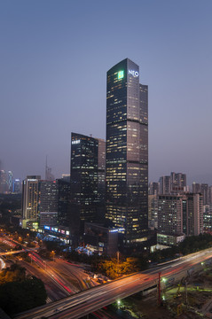 深圳NEO大廈 都市風(fēng)光 夜景