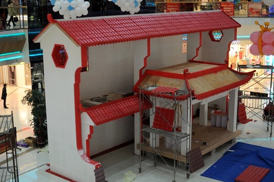 裝修現場 仿古建筑