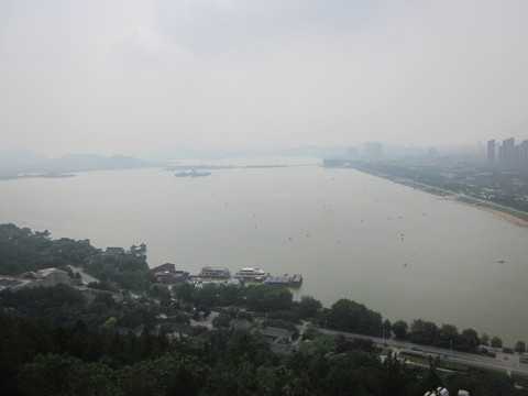 云龍湖俯拍全景