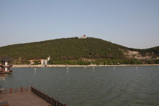 云龍山主峰云龍湖