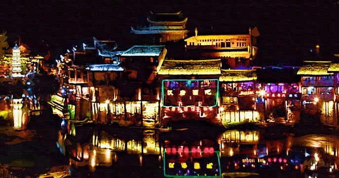 都市夜色