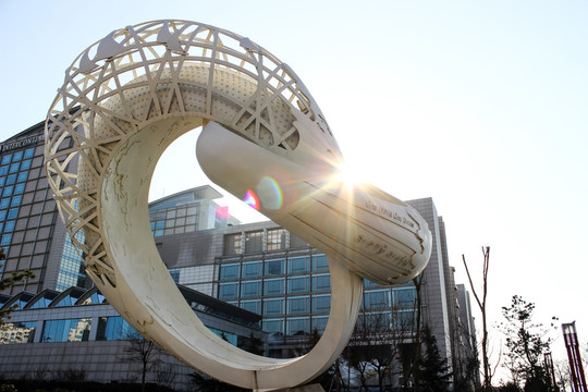 青島奧帆基地奧運(yùn)雕塑