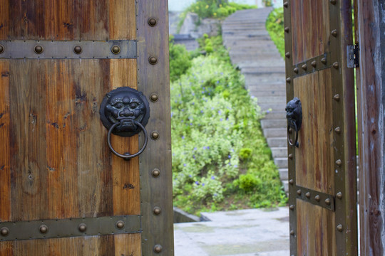 山莊別墅 門 庭院 居住環(huán)境