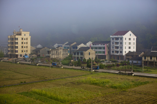 浙江 鄉(xiāng)村 村鎮(zhèn) 鄉(xiāng)鎮(zhèn) 農(nóng)田