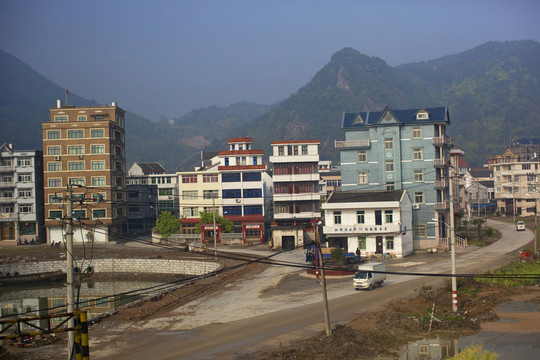 浙江 鄉(xiāng)村 村鎮(zhèn) 鄉(xiāng)鎮(zhèn) 農(nóng)田