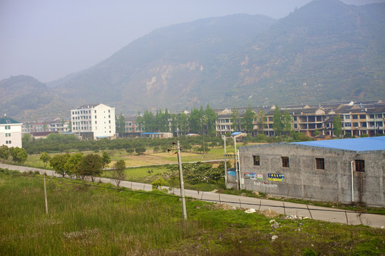 浙江 鄉(xiāng)村 村鎮(zhèn) 鄉(xiāng)鎮(zhèn) 農(nóng)田