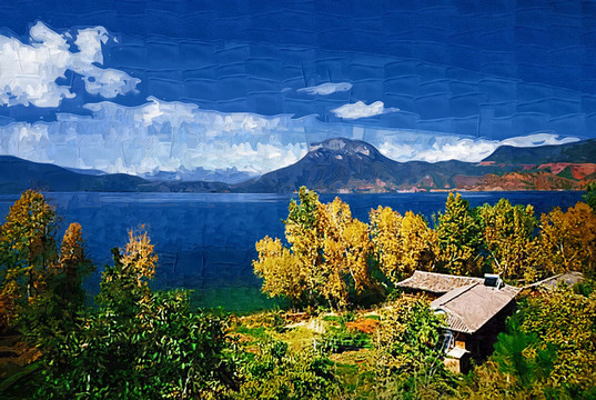 海景裝飾畫(huà)