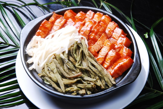 燒肉燜干菜