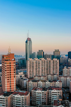 都市風(fēng)光 青島暮色