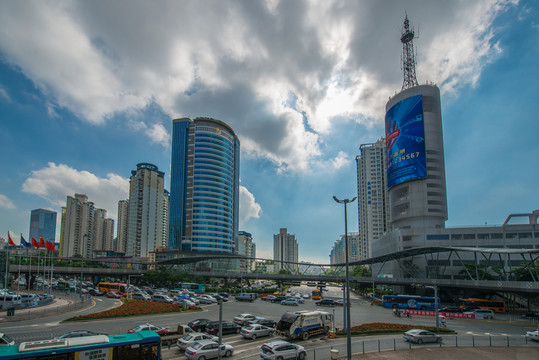 南海大道天橋 中國電信南油營業(yè)