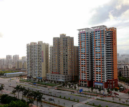 北海市的高層建筑