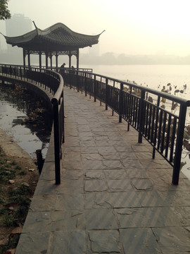 莫愁湖 中式建筑