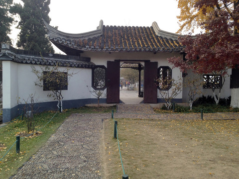 莫愁湖 中式建筑