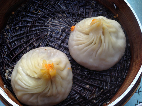 小籠包 蟹黃包 小吃 美食