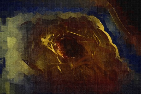 油畫