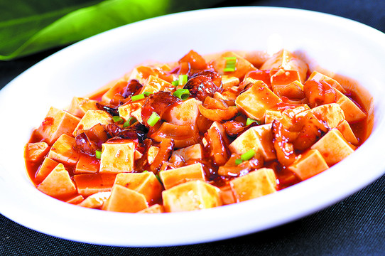 麻婆豆腐燒海參