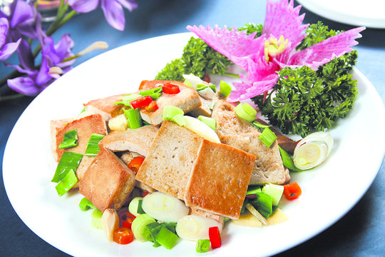 熗炒老豆腐