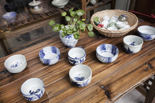 陶藝 茶具 東方元素 茶杯