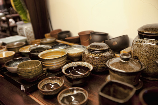 陶藝 茶具 東方元素