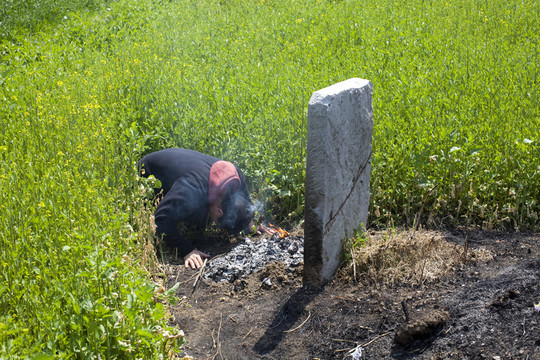 清明節(jié) 掃墓 上墳 祭祀 傳統(tǒng)