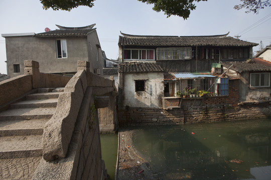 蘇州 甪直古鎮(zhèn) 江南 中式建筑