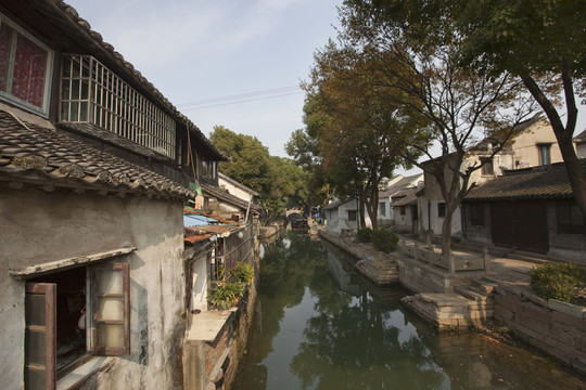 蘇州 甪直古鎮(zhèn) 江南 中式建筑