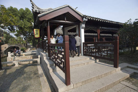 蘇州 甪直古鎮(zhèn) 江南 民俗商店