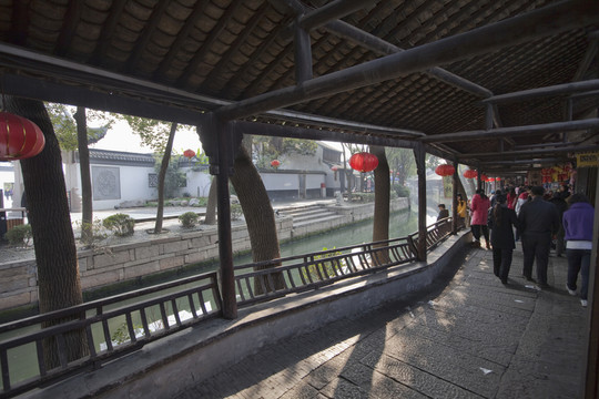 蘇州 甪直古鎮(zhèn) 江南 中式建筑