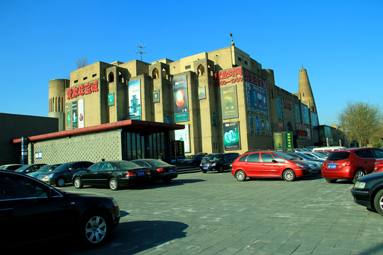 中華民族園民俗建筑  商場