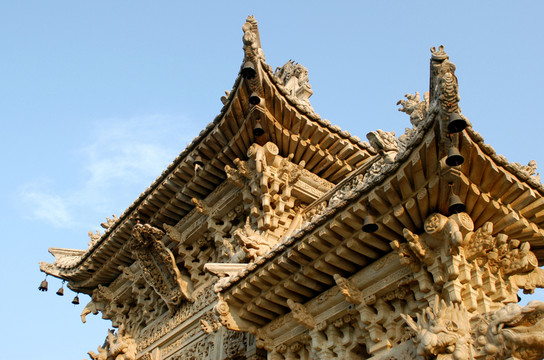 五臺(tái)山龍泉寺牌樓
