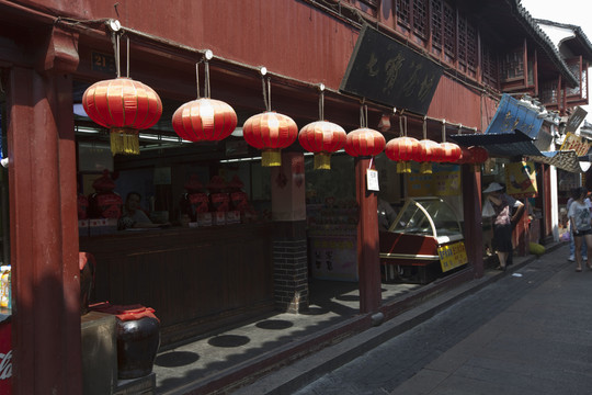 七宝古镇 街道 上海 著名景点