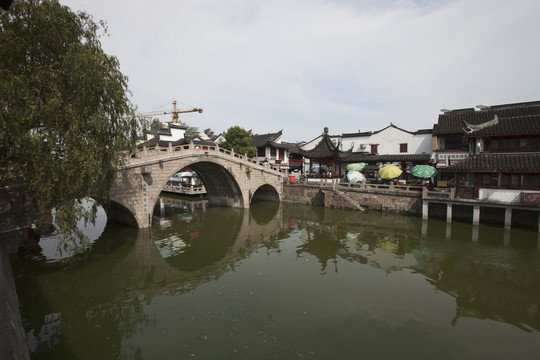 七寶古鎮(zhèn) 水鄉(xiāng) 上海 著名景點