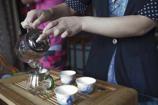 茶臺(tái) 茶道 茶壺 休閑場所