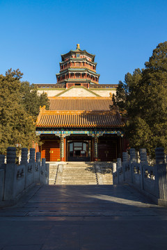 著名旅游勝地頤和園