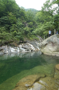 峽谷溪流